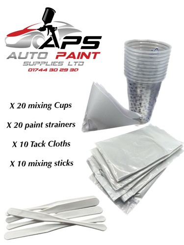 Spray paint consumables kit - spray,