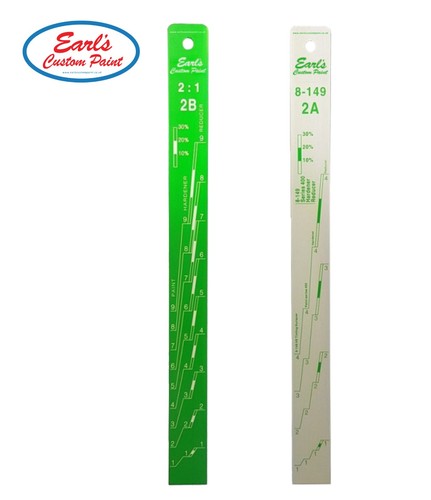Paint mixing stick - paint, ratio