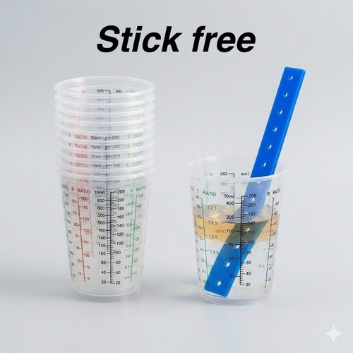 Stick free mixed - free, cups