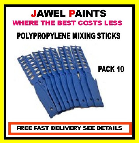 Paint mixing sticks pack - of, 10